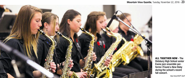 Evens Jazz Band November 22, 2016