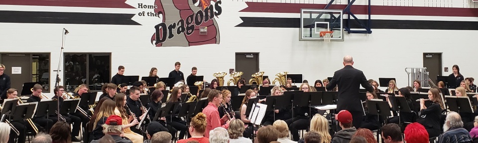 The DHS Band, Symphonic Winds, perform in Spain in the Spring of 2015 under the direction of conductor Javier Perez Garrido.